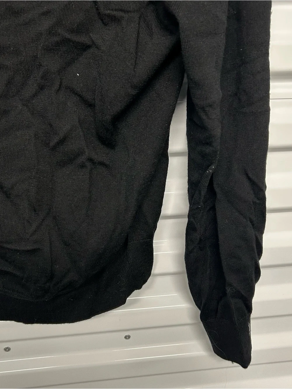 Polo by Ralph Lauren Black V-Neck Pullover Sweater